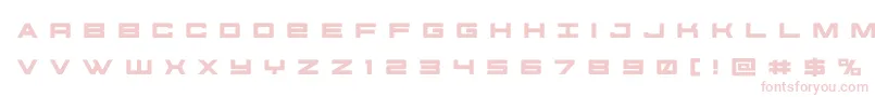 futureforcesrtitle Font – Pink Fonts on White Background