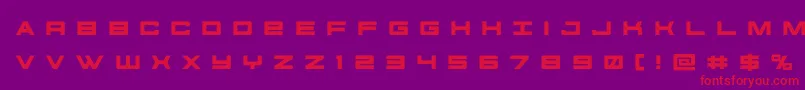 fuente futureforcesrtitle – Fuentes Rojas Sobre Fondo Morado