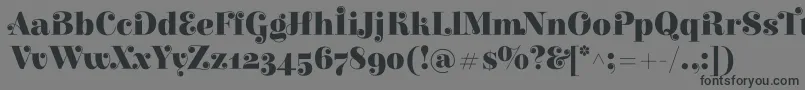 Weitere Informationen zur ElsieswashcapsBlack-Schriftart ElsieswashcapsBlack-Schriftart – Schwarze Schriften auf grauem Hintergrund