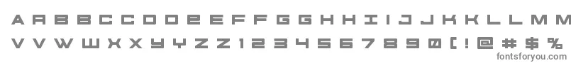 Шрифт futureforcesrtitle – серые шрифты