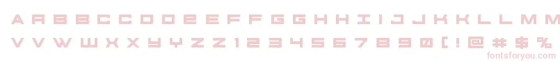 futureforcesrtitle Font – Pink Fonts on White Background