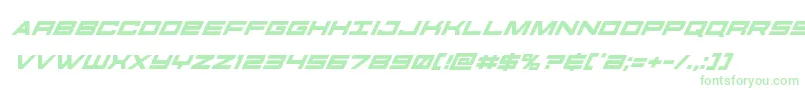 More about futureforcessuperital Font futureforcessuperital Font – Green Fonts on White Background