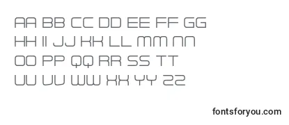 Review of the Futuristic Armour Font