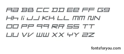 Обзор шрифта FZGXMenuFont Oblique