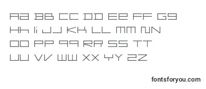 FZGXMenuFont Thin Font