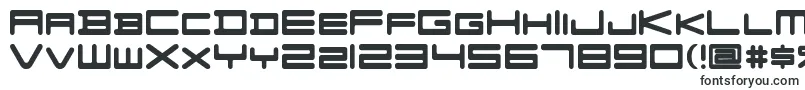Шрифт FZGXVenueFont Regular – тяжелые шрифты