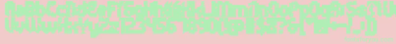Más sobre la fuente 5metrikBlackAlien fuente 5metrikBlackAlien – Fuentes Verdes Sobre Fondo Rosa