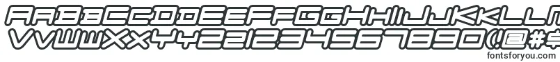 FZGXVenueFontOutlines Oblique-Schriftart – Schriftarten, die mit F beginnen