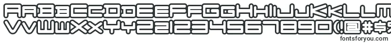 Шрифт FZGXVenueFontOutlines Regular – толстые шрифты