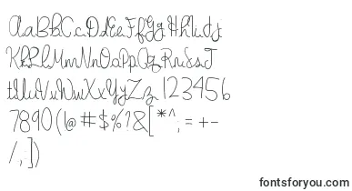 gabbi s handwriting font – Fonts Starting With G