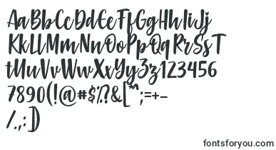 Gabelisa Font by Keithzo 7NTypes font – Fonts Starting With G