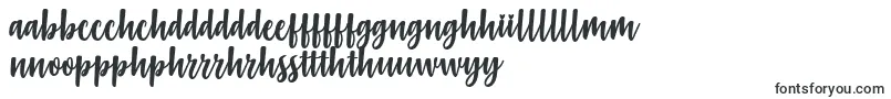 Gabelisa Font by Keithzo 7NTypes-fontti – walesilaiset fontit