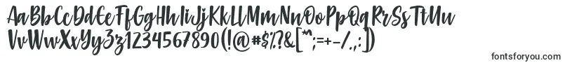 Шрифт Gabelisa Font by Keithzo 7NTypes – надписи красивыми шрифтами