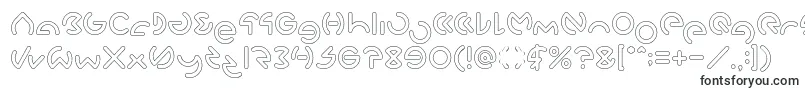 GABRIELLE Hollow Font – OTF Fonts