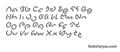 GABRIELLE Italic Font