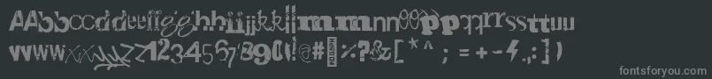 En savoir plus sur la police Gadetyper Regular Police Gadetyper Regular – polices grises sur fond noir