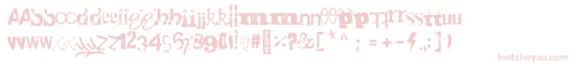 Gadetyper Regular-Schriftart – Rosa Schriften