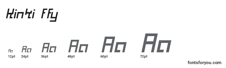 Kinki ffy Font Sizes