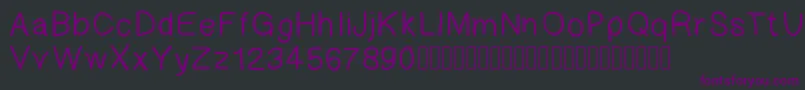 Gaelleingsletter Font – Purple Fonts on Black Background