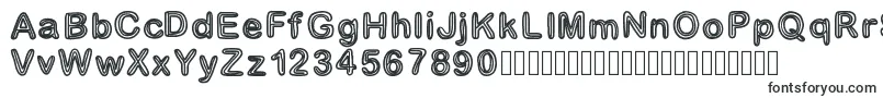 Шрифт GaelleNumber3 – шрифты для логотипов