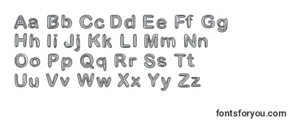 Review of the GaelleNumber3 Font