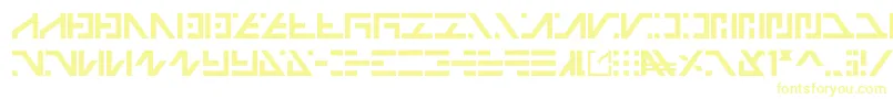 Galactico Basic-Schriftart – Gelbe Schriften