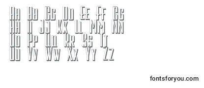 GalahPanjang3D-fontti