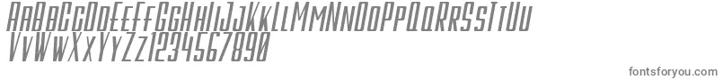 Шрифт GalahPanjangItalicBold – серые шрифты