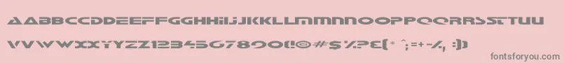 galant Font – Gray Fonts on Pink Background