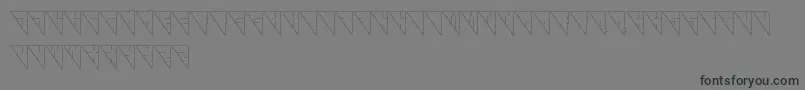 Galaxy Font – Black Fonts on Gray Background