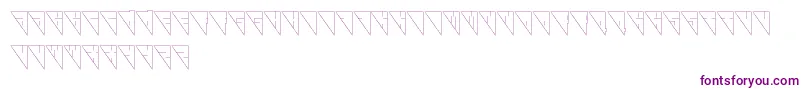 Galaxy Font – Purple Fonts on White Background