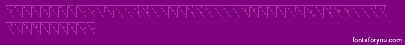 Galaxy Font – White Fonts on Purple Background