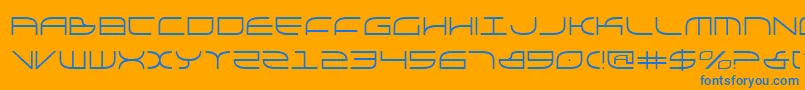 More about galga Font galga Font – Blue Fonts on Orange Background