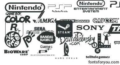 Game Logos font – Fonts For Logos