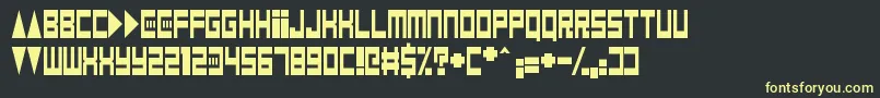 More about Game Over Dude Font Game Over Dude Font – Yellow Fonts on Black Background