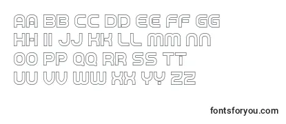 Game Played Outline Font