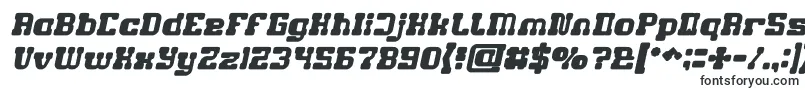 GAME ROBOT Bold Italic-fontti – OTF-fontit