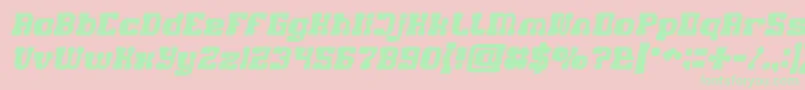Подробнее о шрифте GAME ROBOT Bold Italic Шрифт GAME ROBOT Bold Italic – зелёные шрифты на розовом фоне