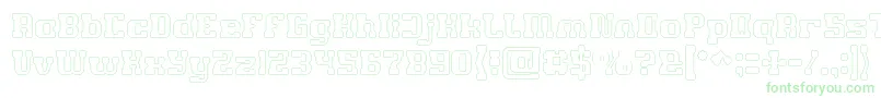 More about GAME ROBOT Hollow Font GAME ROBOT Hollow Font – Green Fonts on White Background
