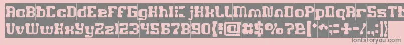 More about GAME ROBOT Inverse Font GAME ROBOT Inverse Font – Gray Fonts on Pink Background