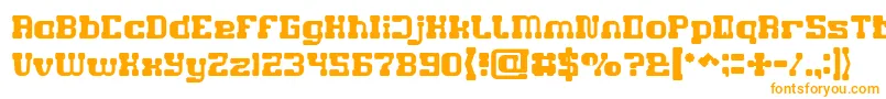 GAME ROBOT Font – Orange Fonts