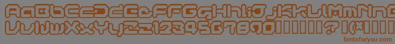 Más sobre la fuente GAMEG fuente GAMEG – Fuentes Marrones Sobre Fondo Gris