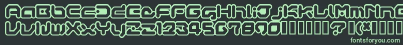 GAMEG    Font – Green Fonts on Black Background