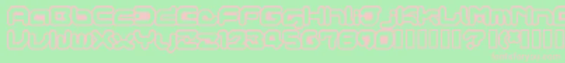 GAMEG    Font – Pink Fonts on Green Background
