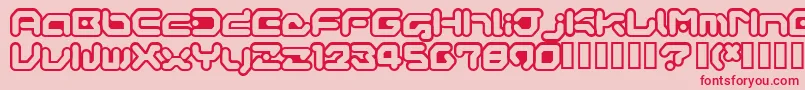 GAMEG    Font – Red Fonts on Pink Background