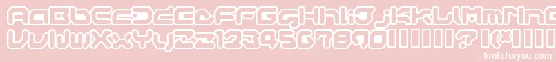 GAMEG    Font – White Fonts on Pink Background