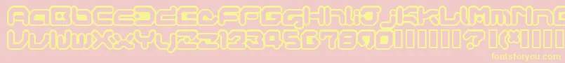 GAMEG    Font – Yellow Fonts on Pink Background