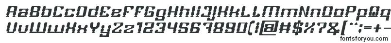 GAMER Bold Italic-Schriftart – Schriften für Google Chrome