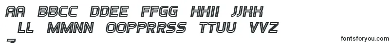 フォントGames Italic – ラトビアのフォント