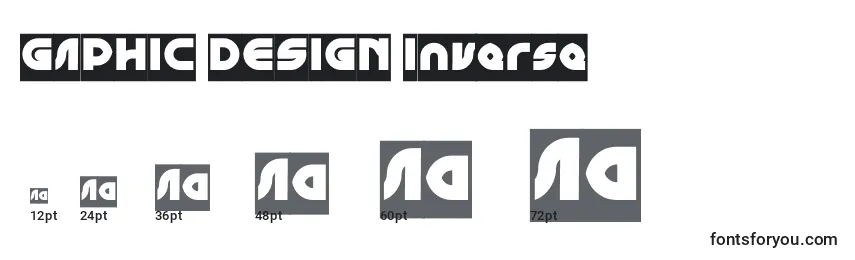 GAPHIC DESIGN Inverse Font Sizes